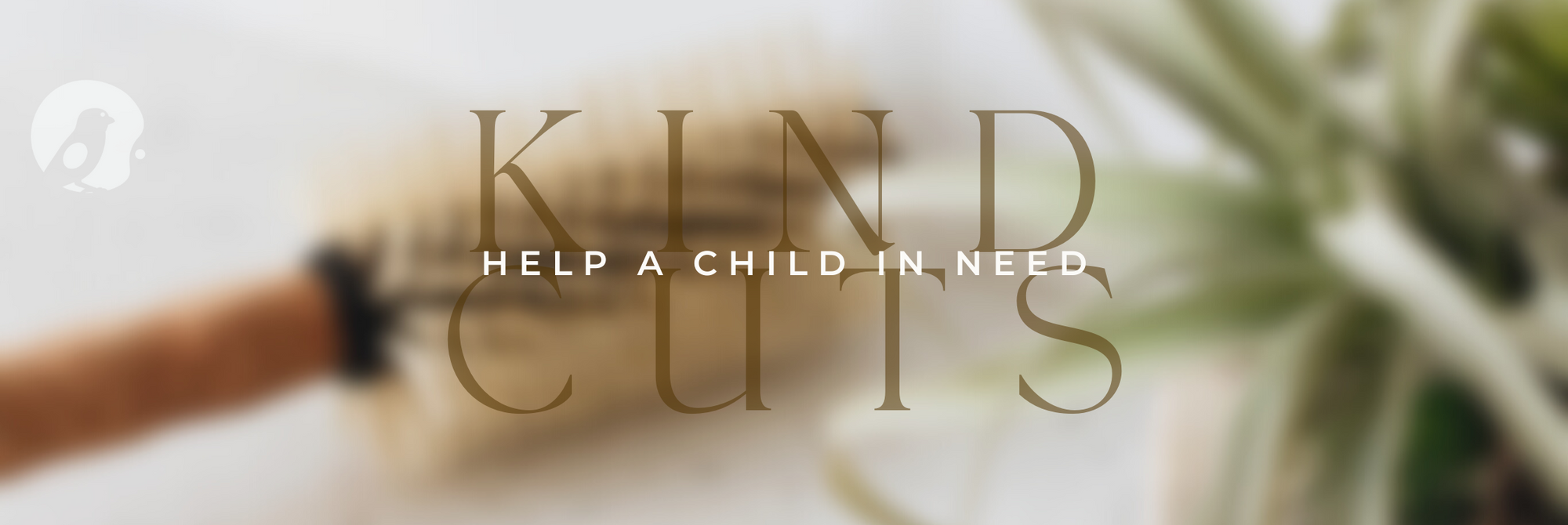 Salon Society bird icon - KIND CUTS - HELP A CHILD IN NEED