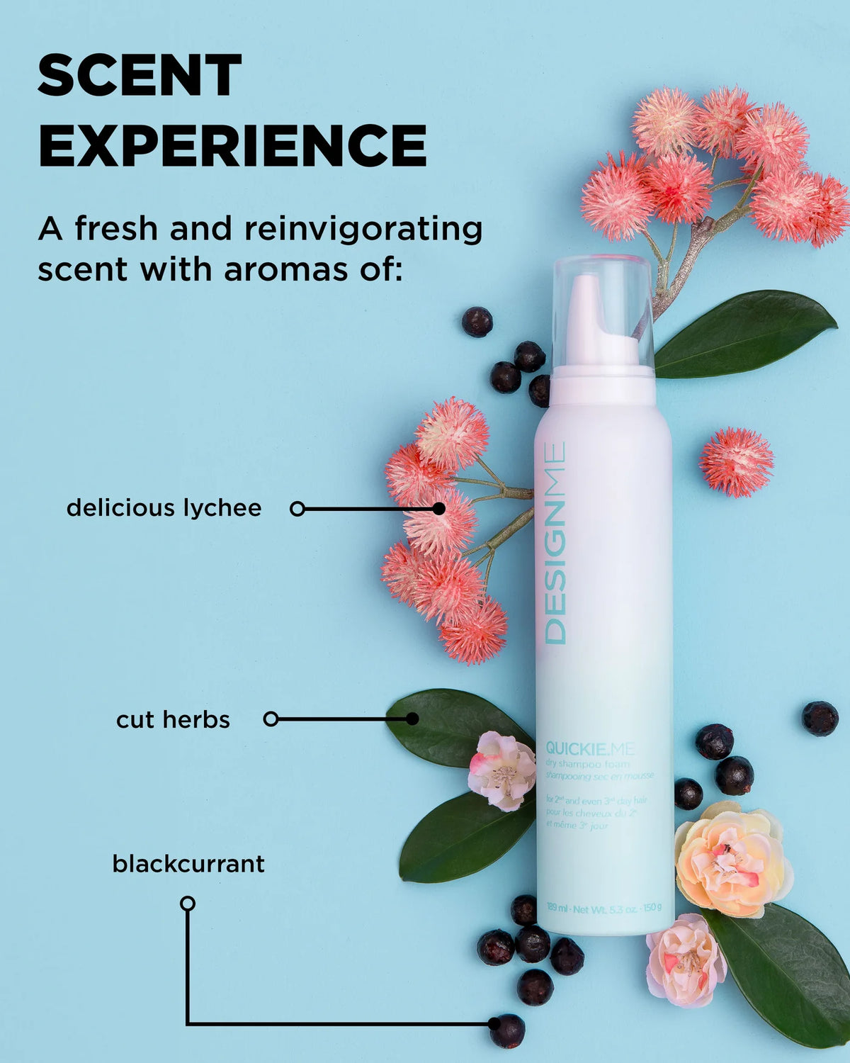 QUICKIE.ME Dry Shampoo Foam