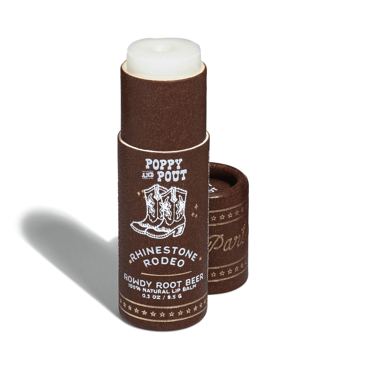 Rhinestone Rodeo Lip Balm, Rowdy Rootbeer