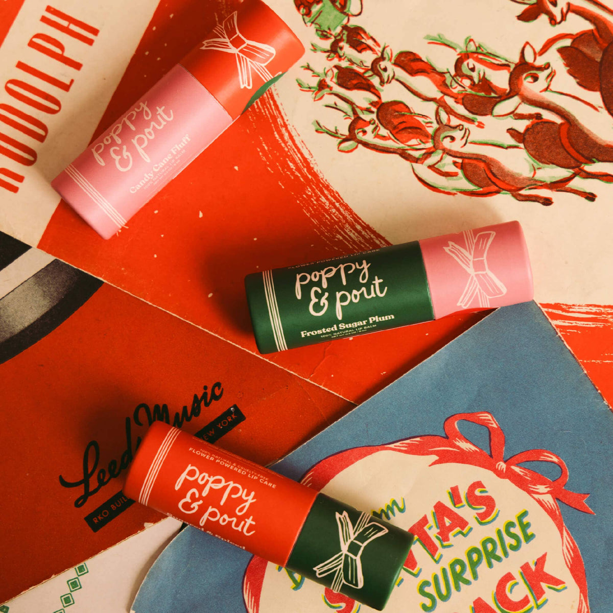 Holiday Lip Balm, Sugared &amp; Spiced
