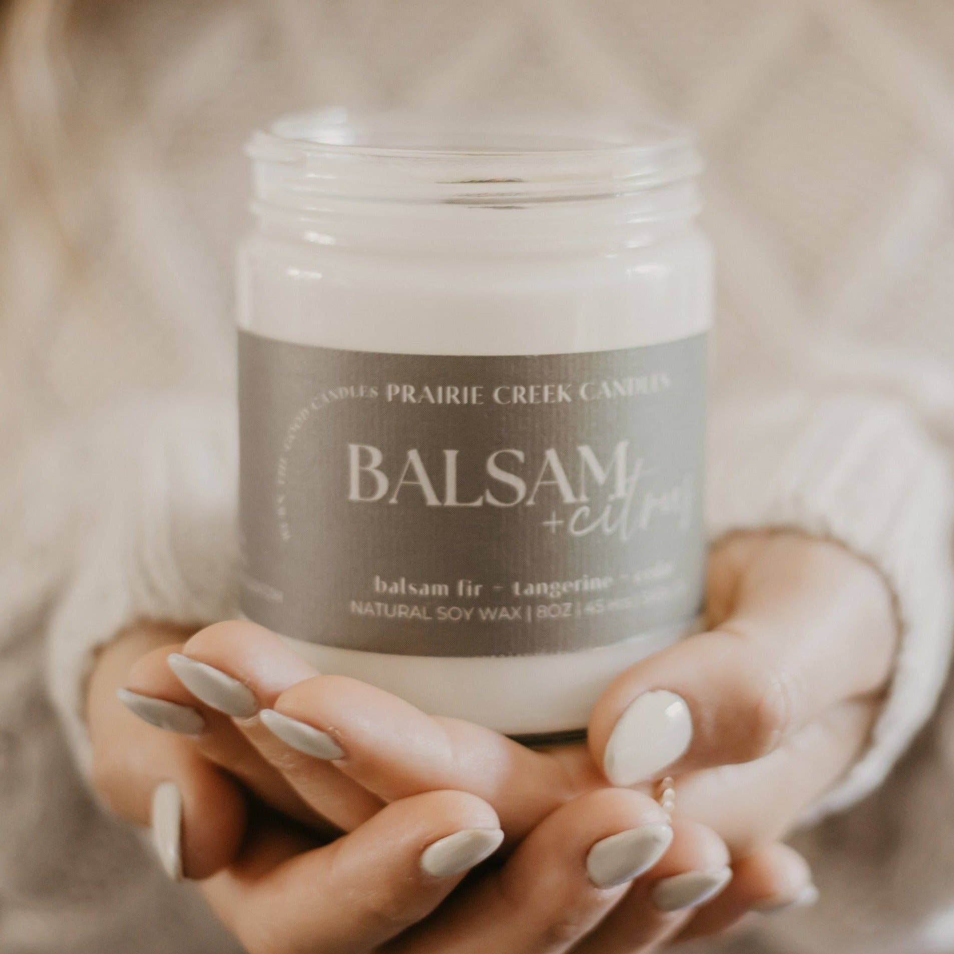 Balsam + Citrus Jar Candle (8oz)