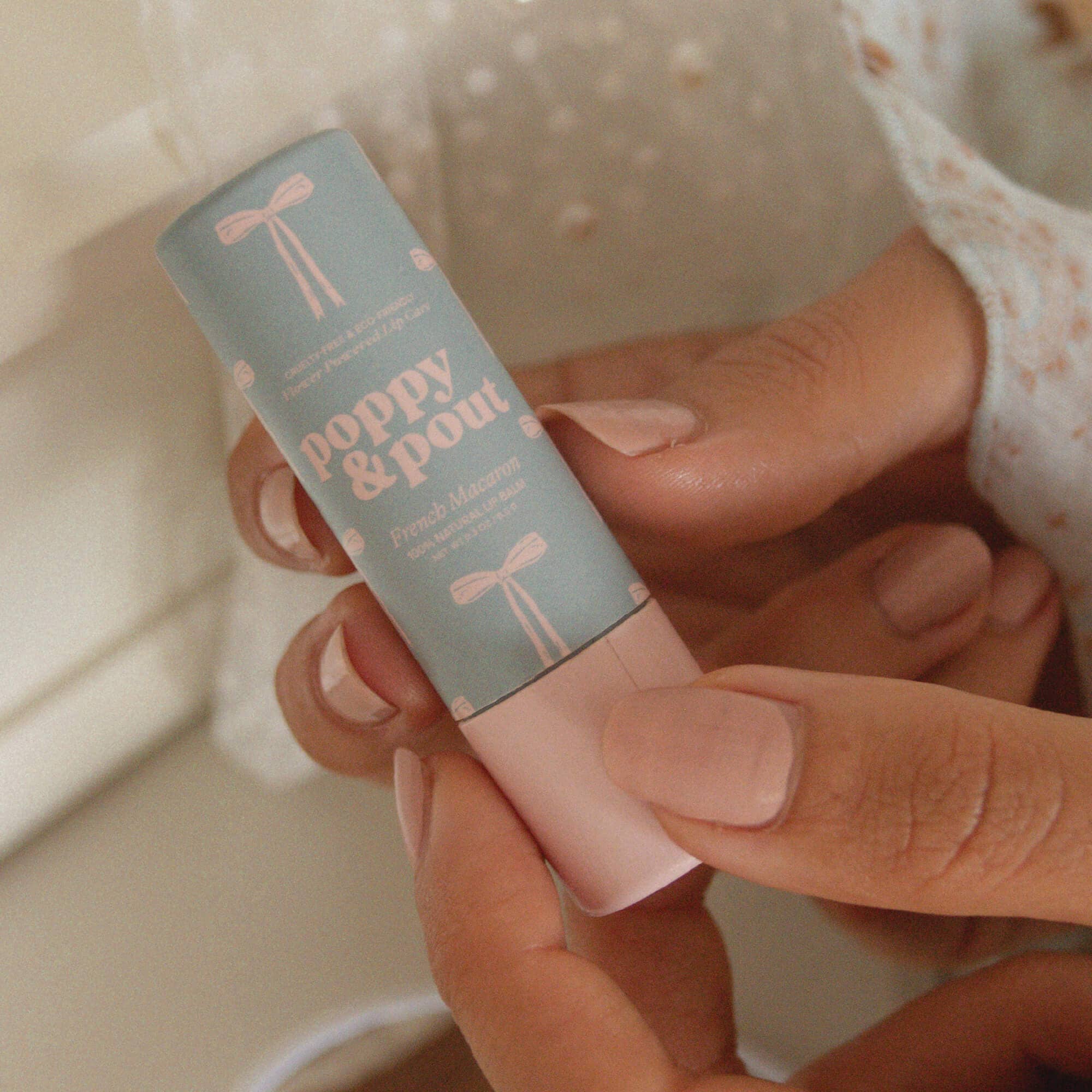 Coquette Lip Balm, French Macaron