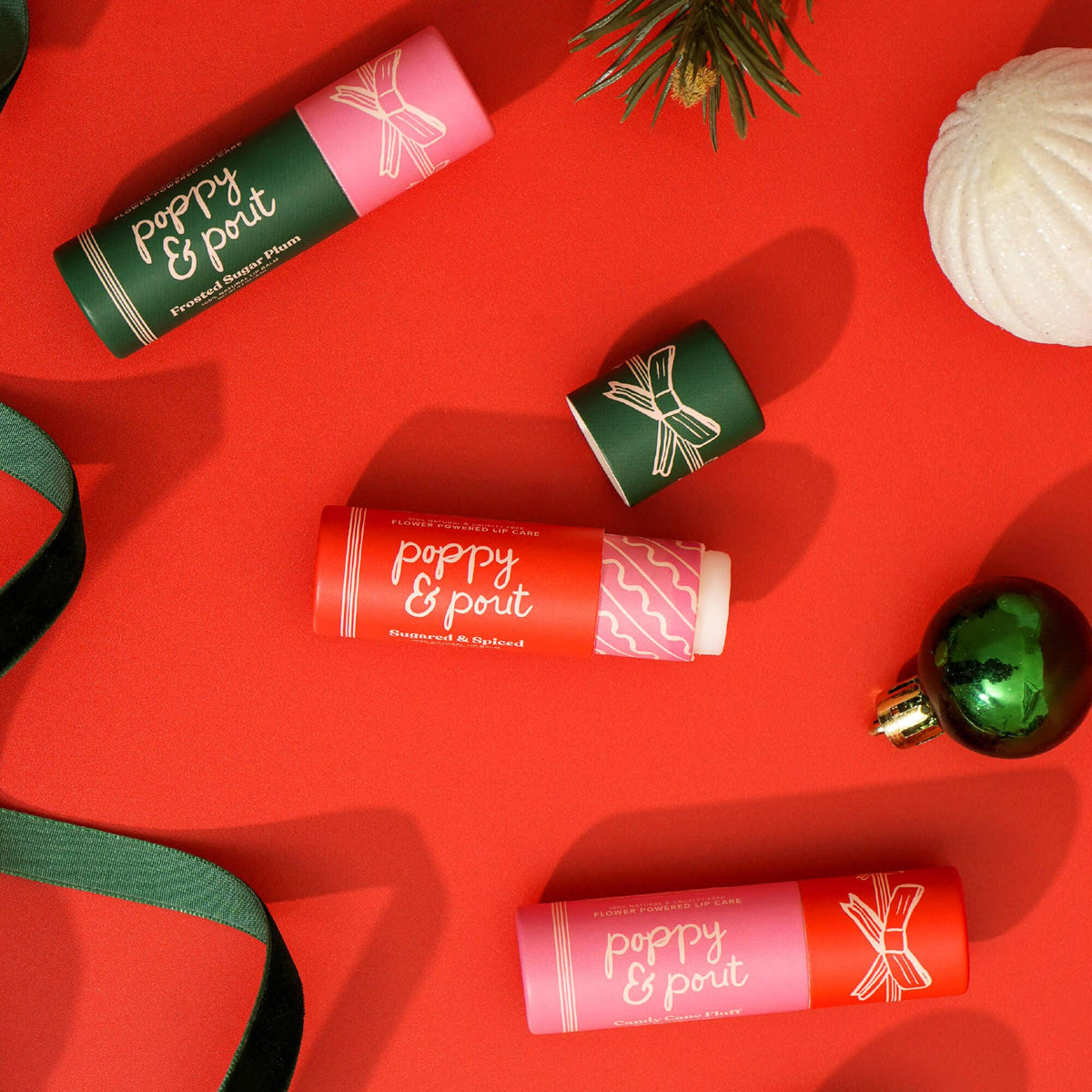 Holiday Lip Balm, Sugared &amp; Spiced