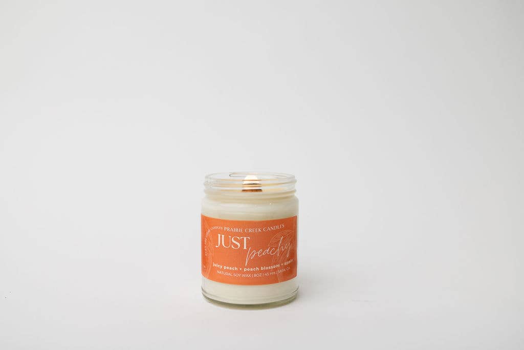 Just Peachy Jar Candle
