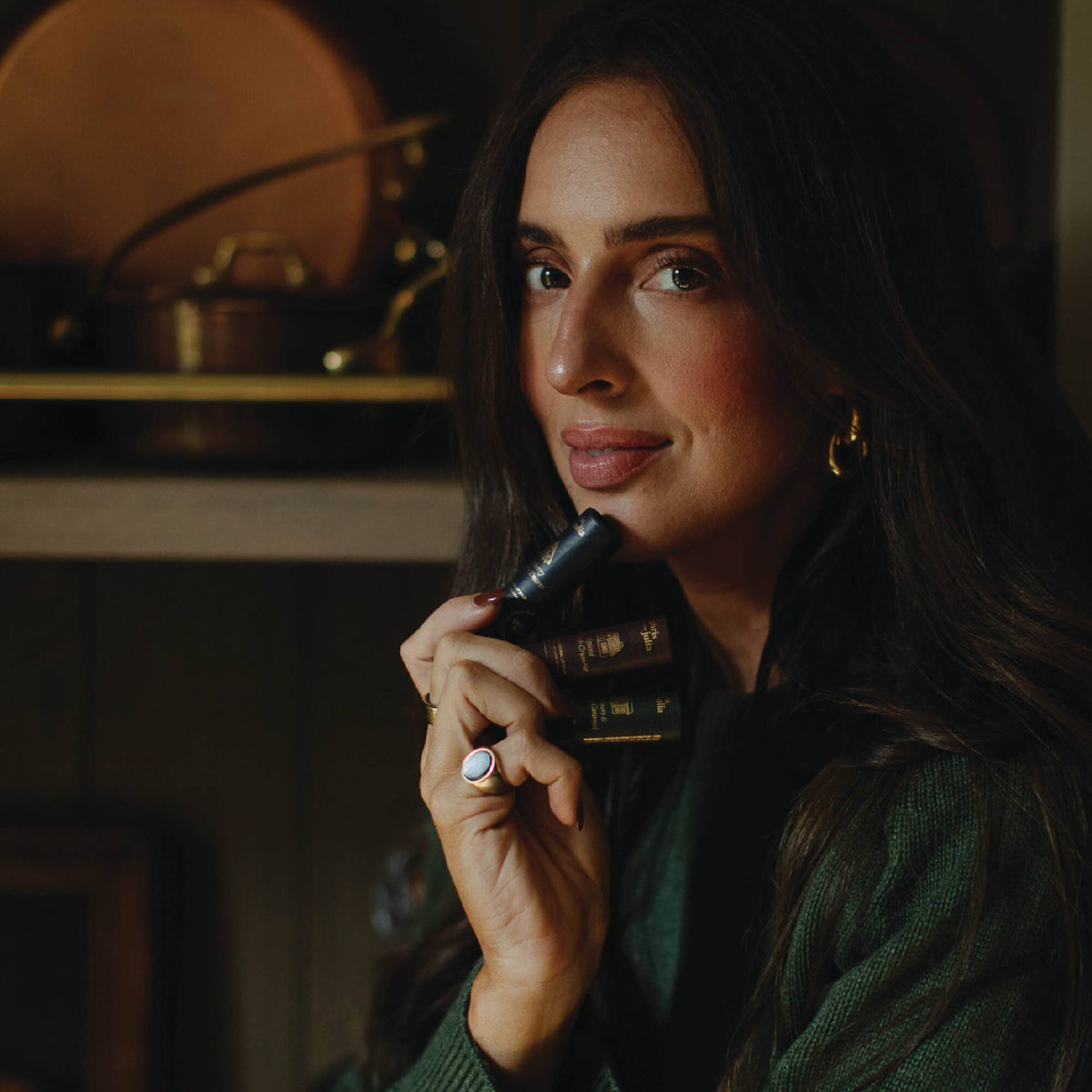 Chris Loves Julia Lip Balm, Blackberry Campfire S&#39;mores