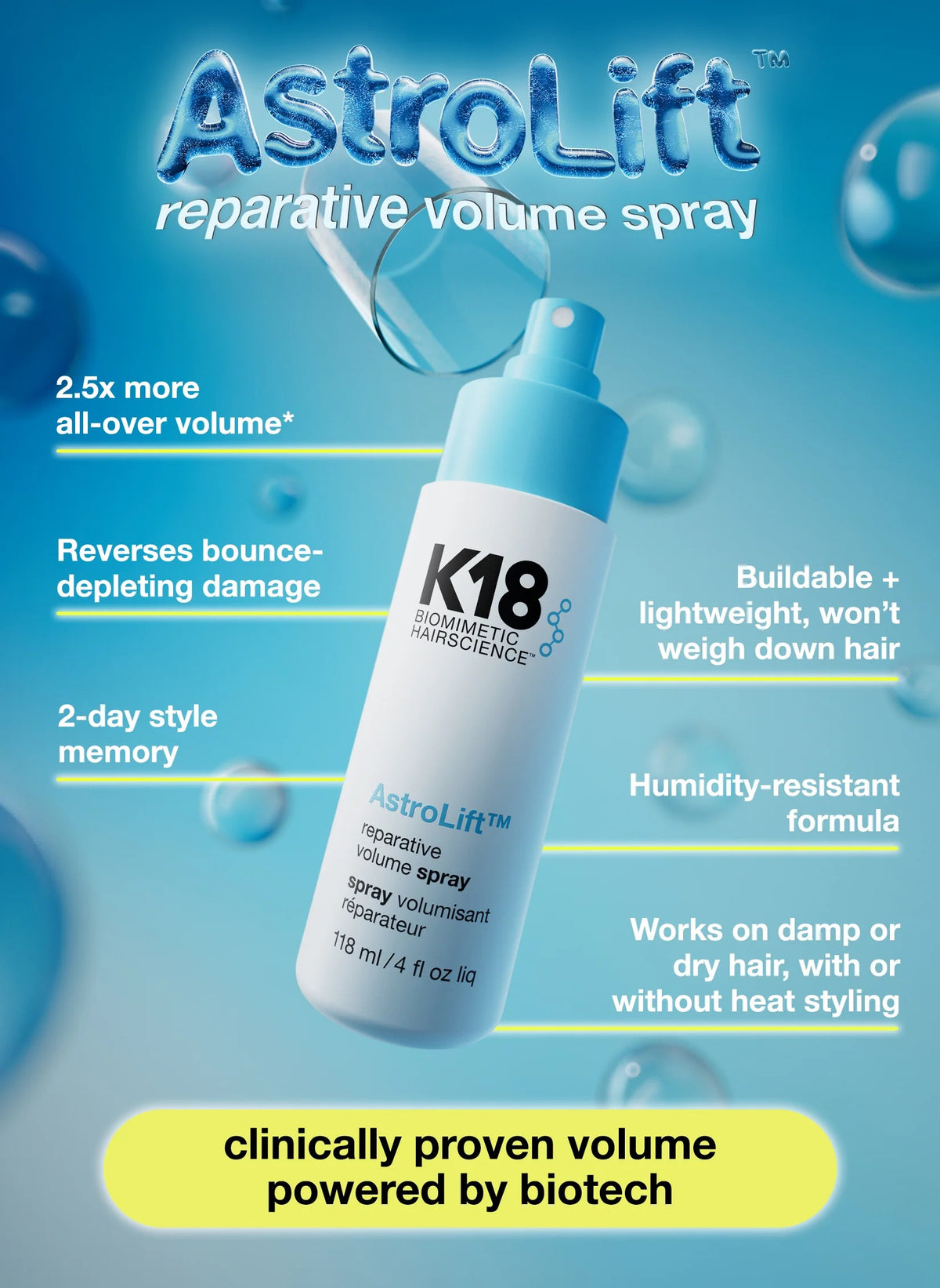 AstroLift Reparative Volume Spray