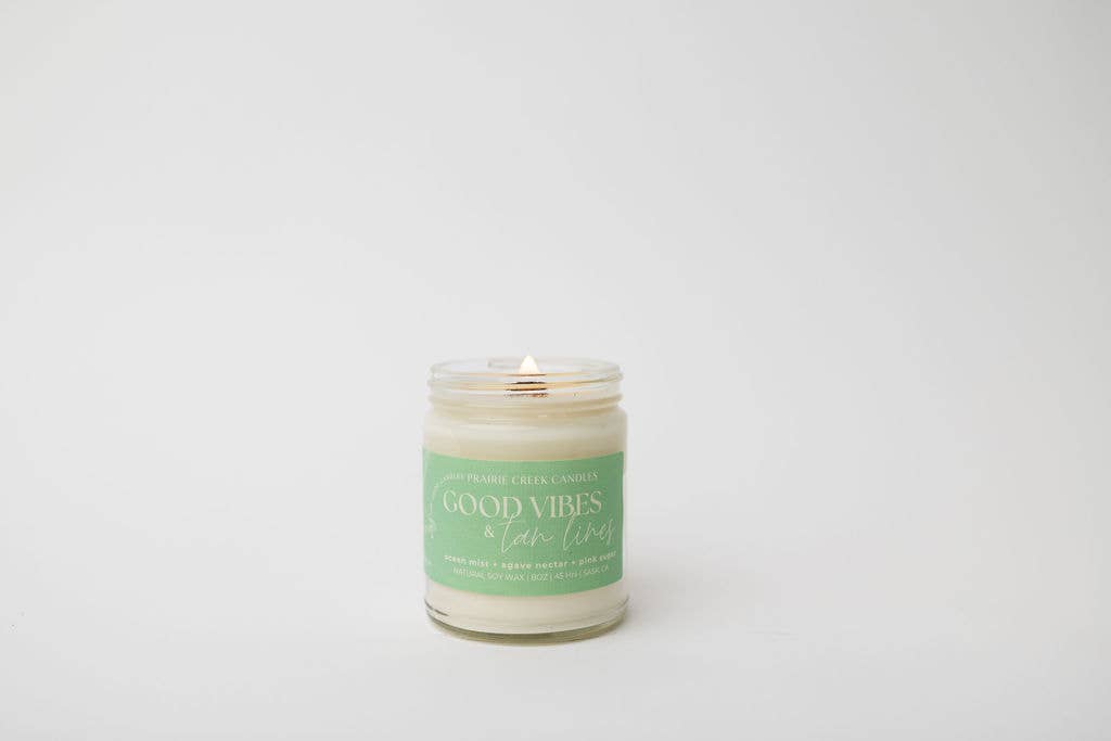 Good Vibes & Tan Lines Jar Candle