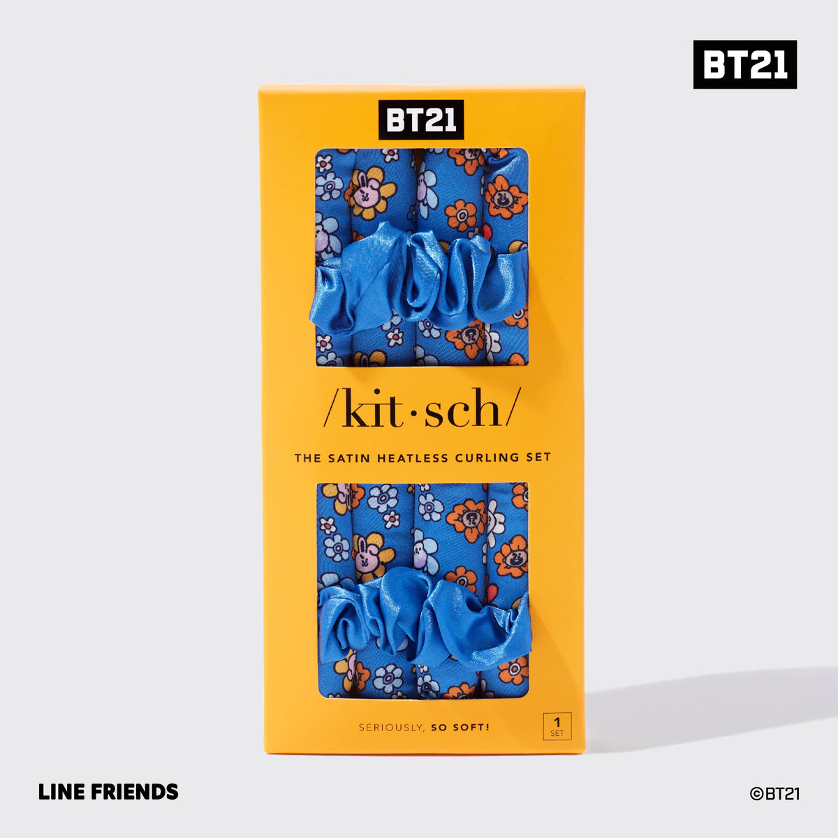 BT21 x Kitsch Heatless Curling Set