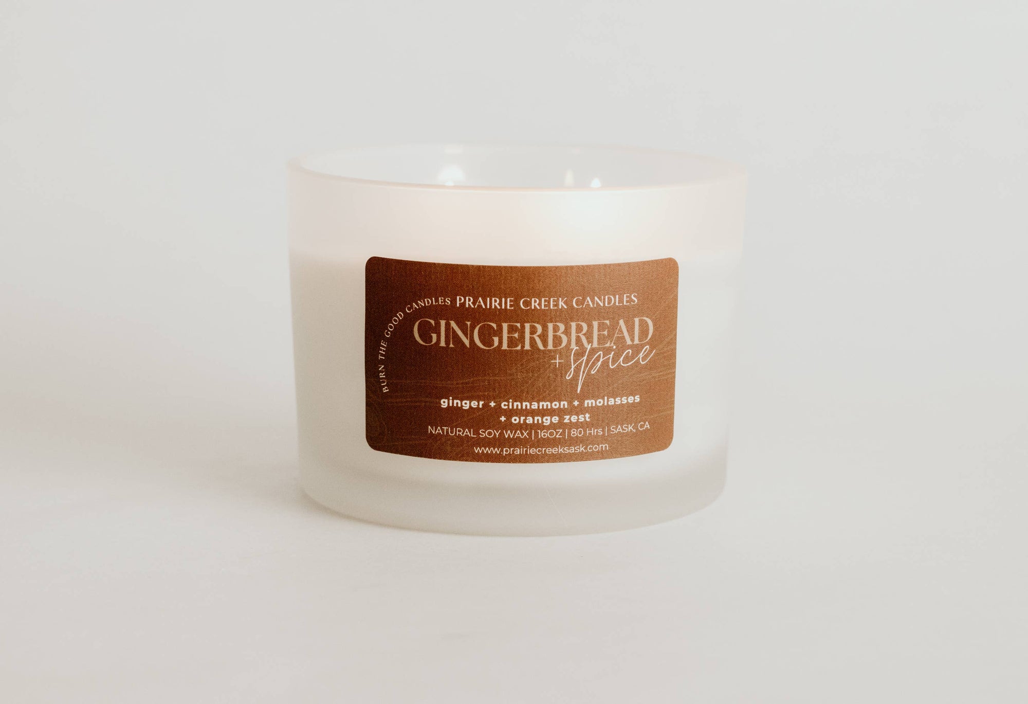 Gingerbread + Spice Double-Wick Jar Candle (16oz)