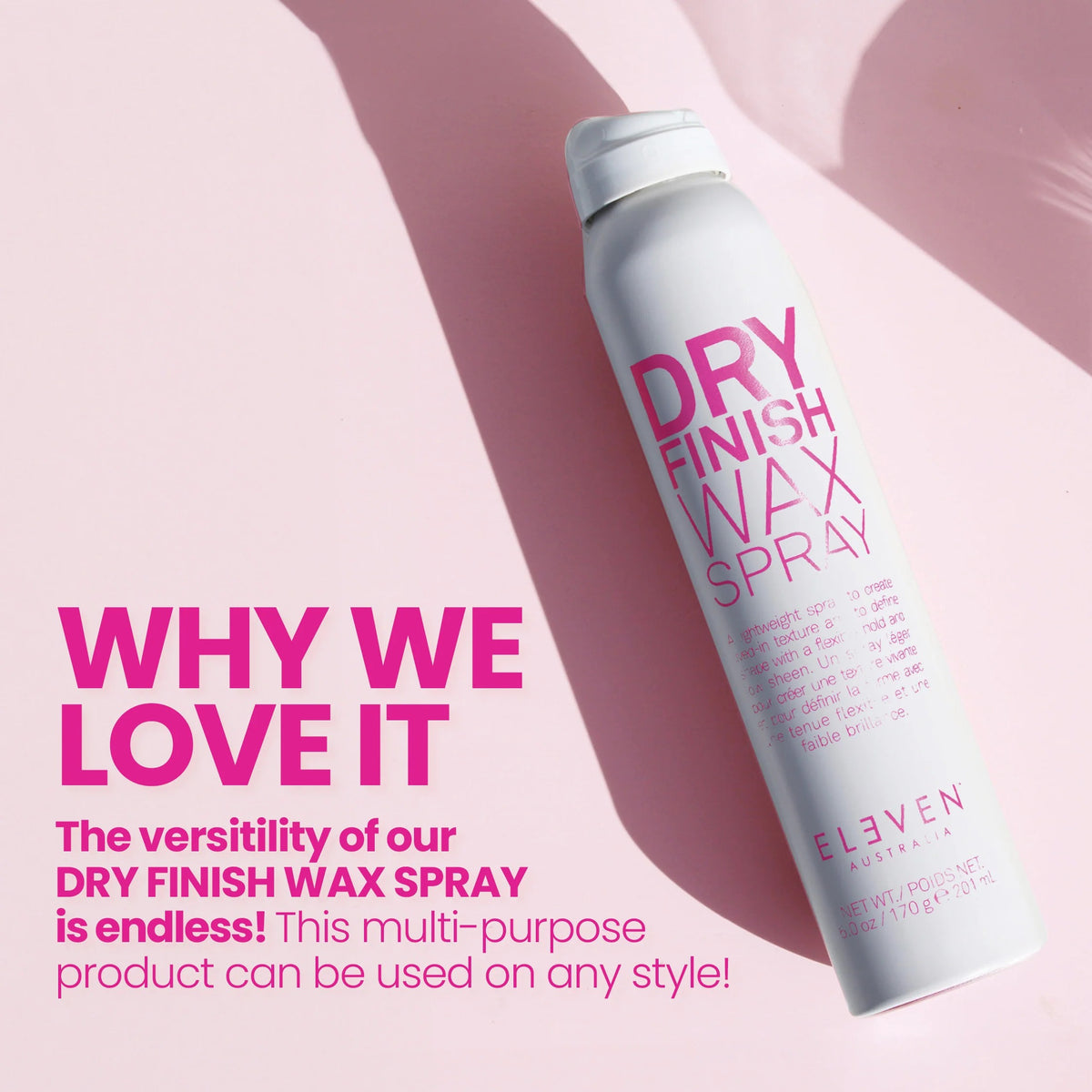 Dry Finish Wax Spray