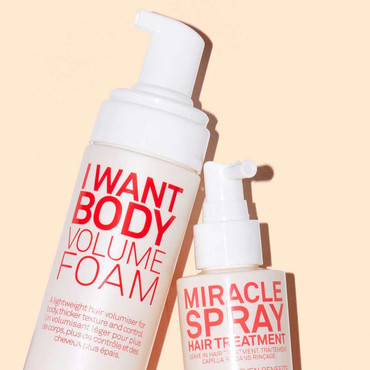 I Want Body Volume Foam