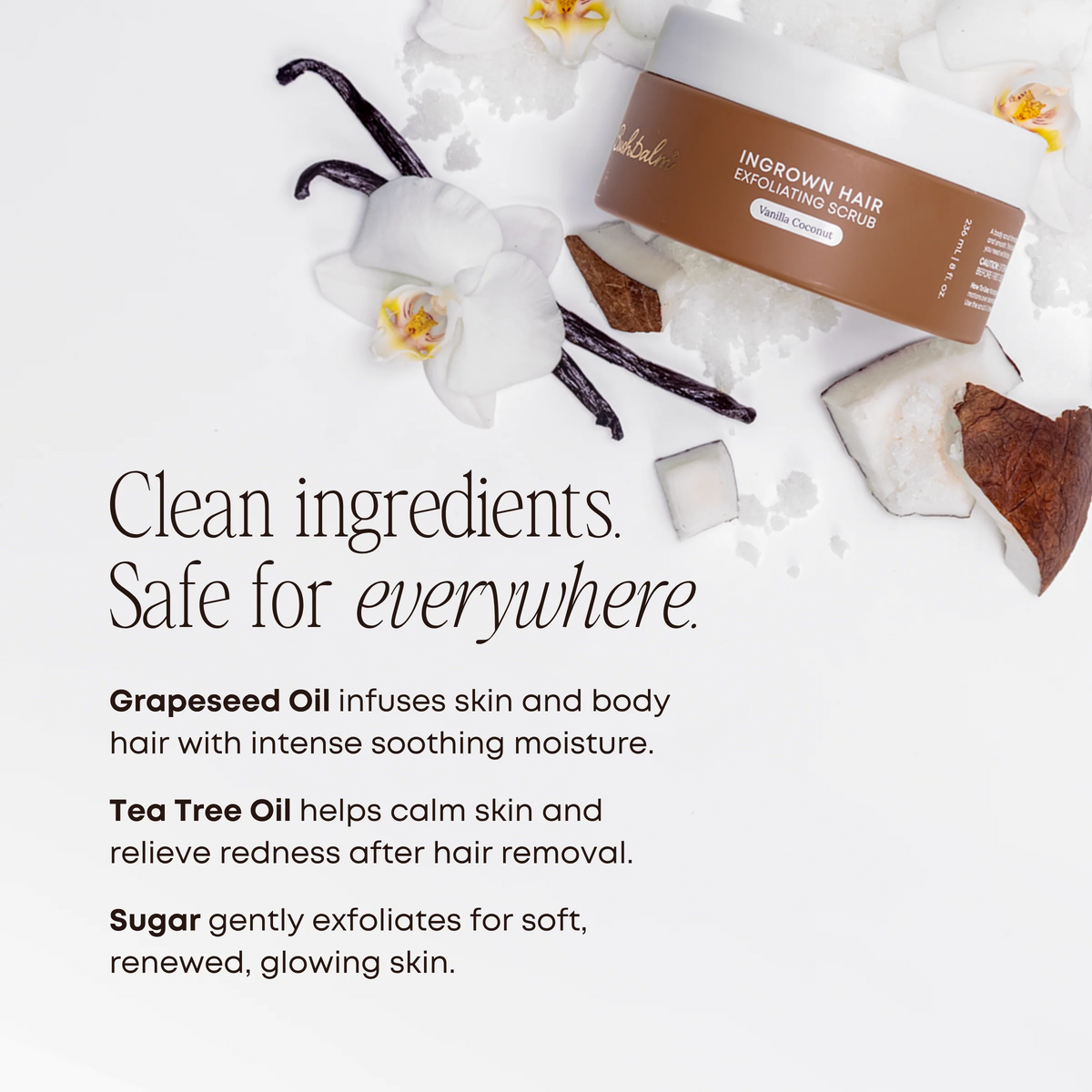Vanilla Coconut Exfoliating Scrub