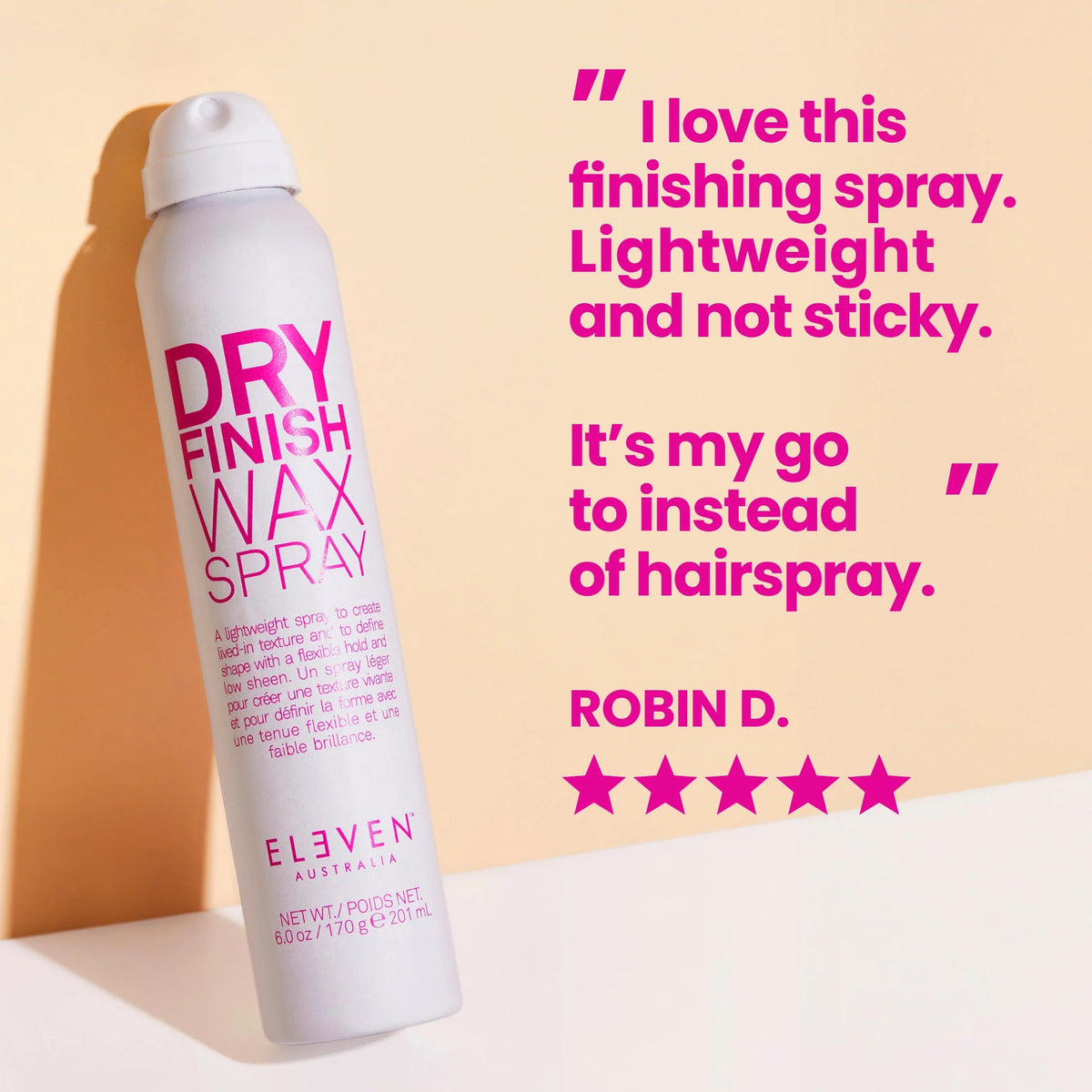 Dry Finish Wax Spray