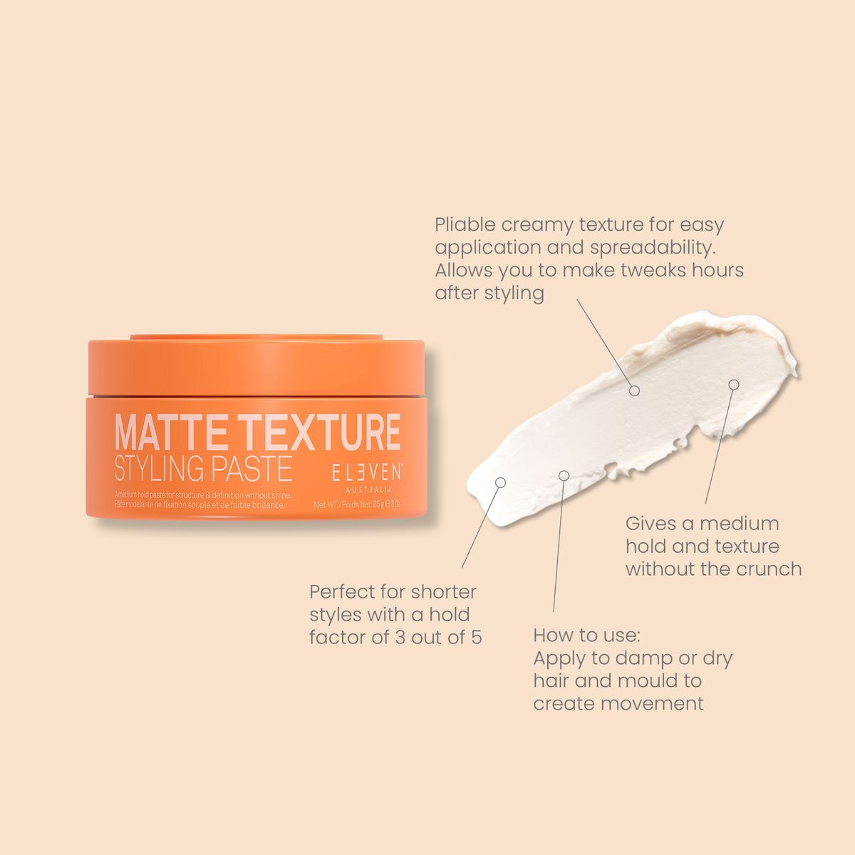 Matte Texture Styling Paste