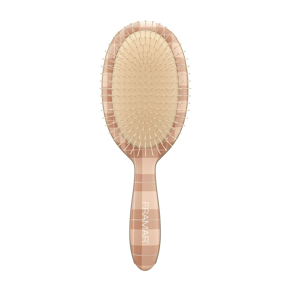 Plaid Hair Day Detangle Brush