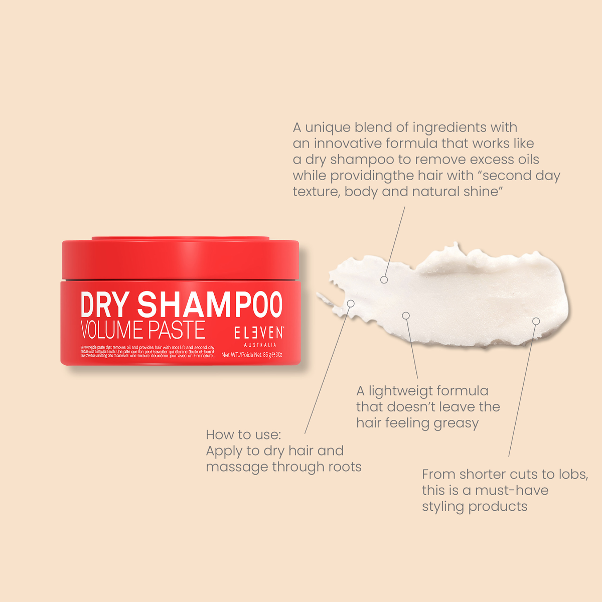 Dry Shampoo Volume Paste