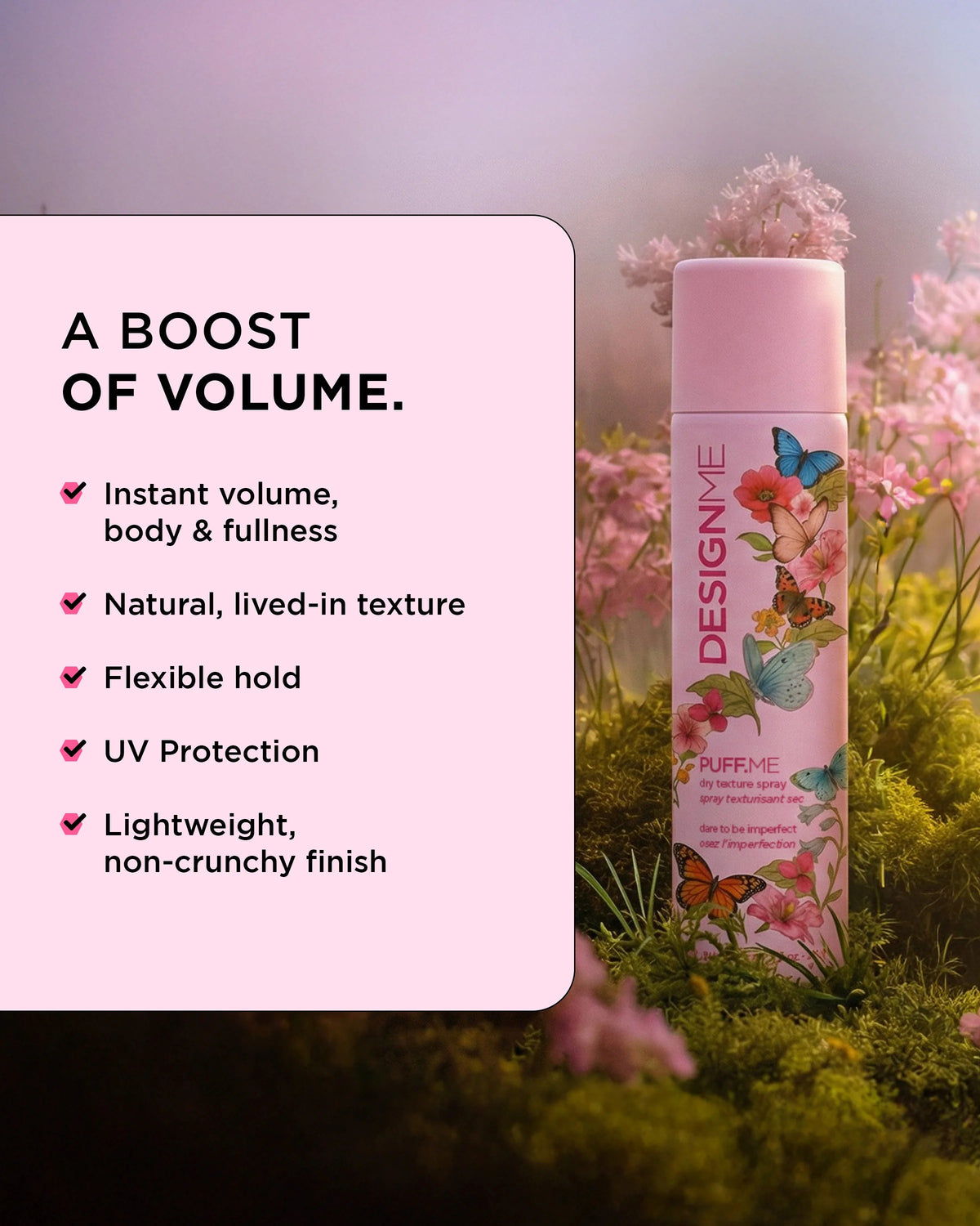 PUFF.ME Women's Day Dry Texture Spray