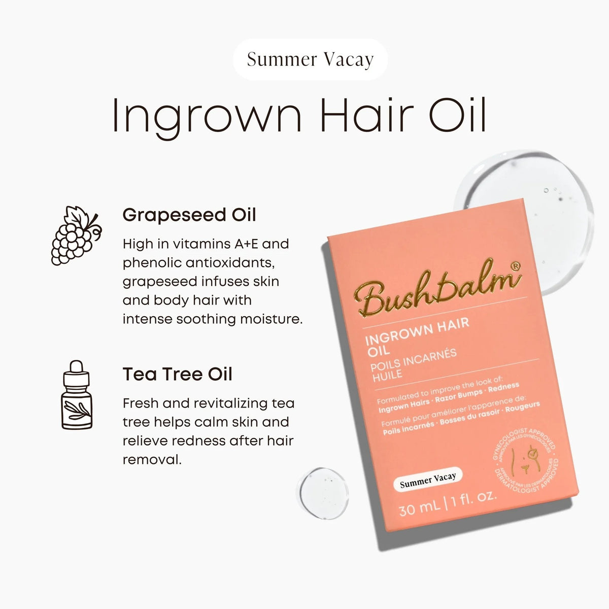 Summer Vacay Ingrown Hair Oil
