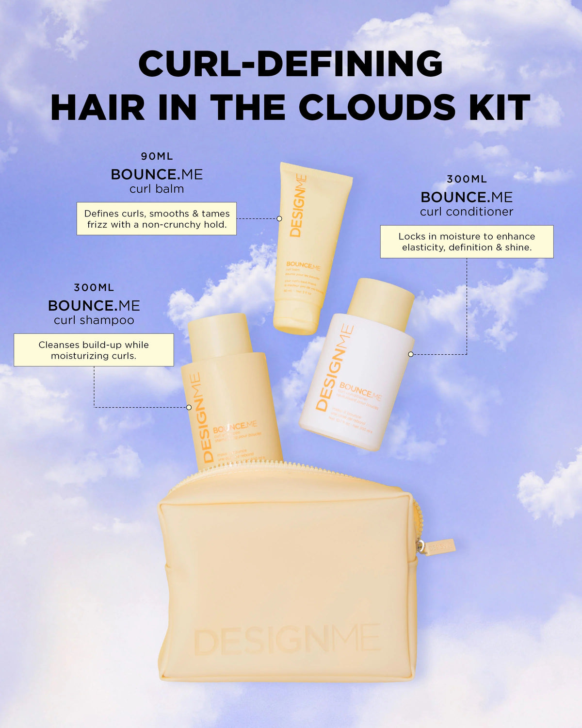 Hair in the Clouds Curl-Defining Kit
