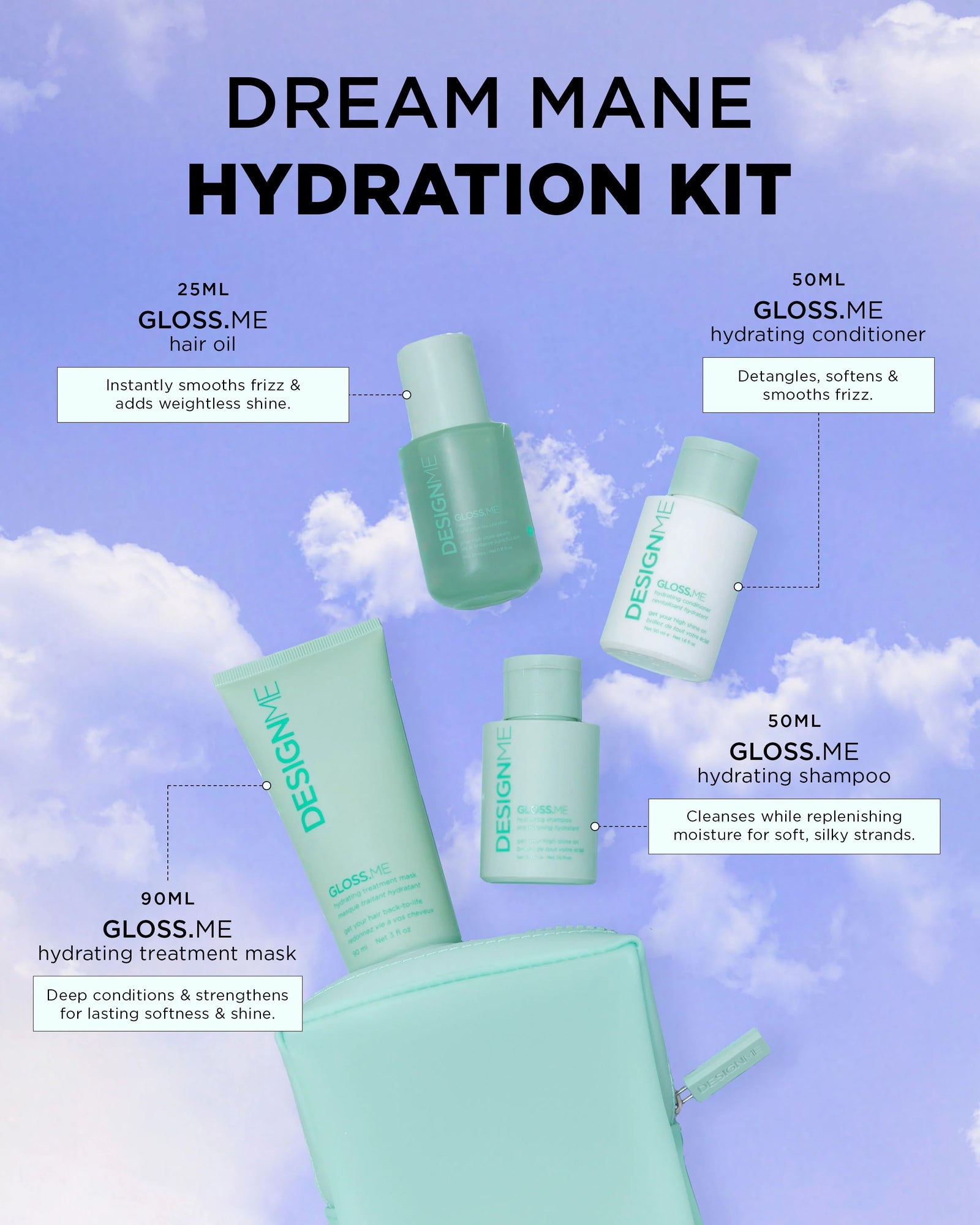 Dream Mane Hydration & Shine Kit