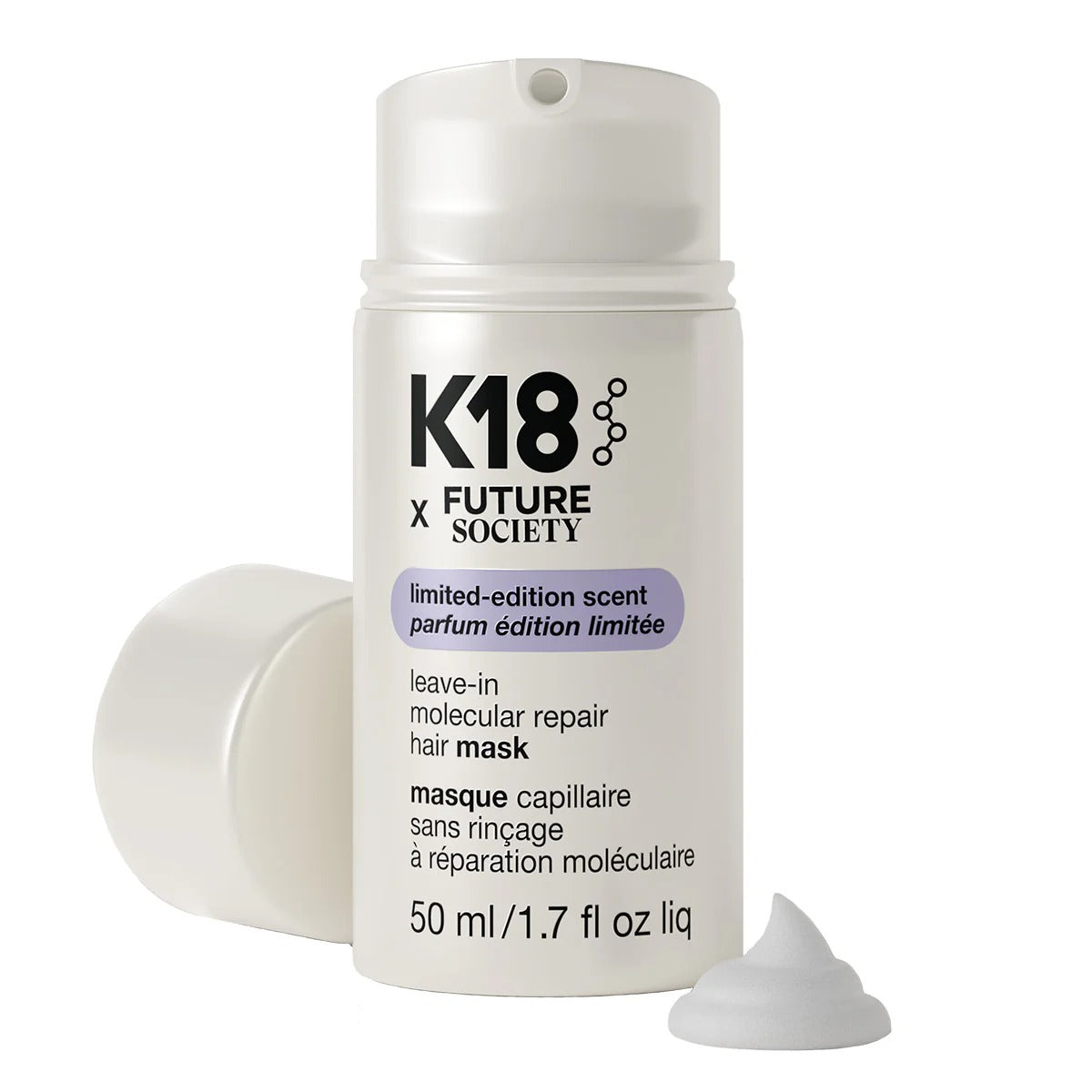 K18 x Future Society Leave-In Molecular Repair Mask
