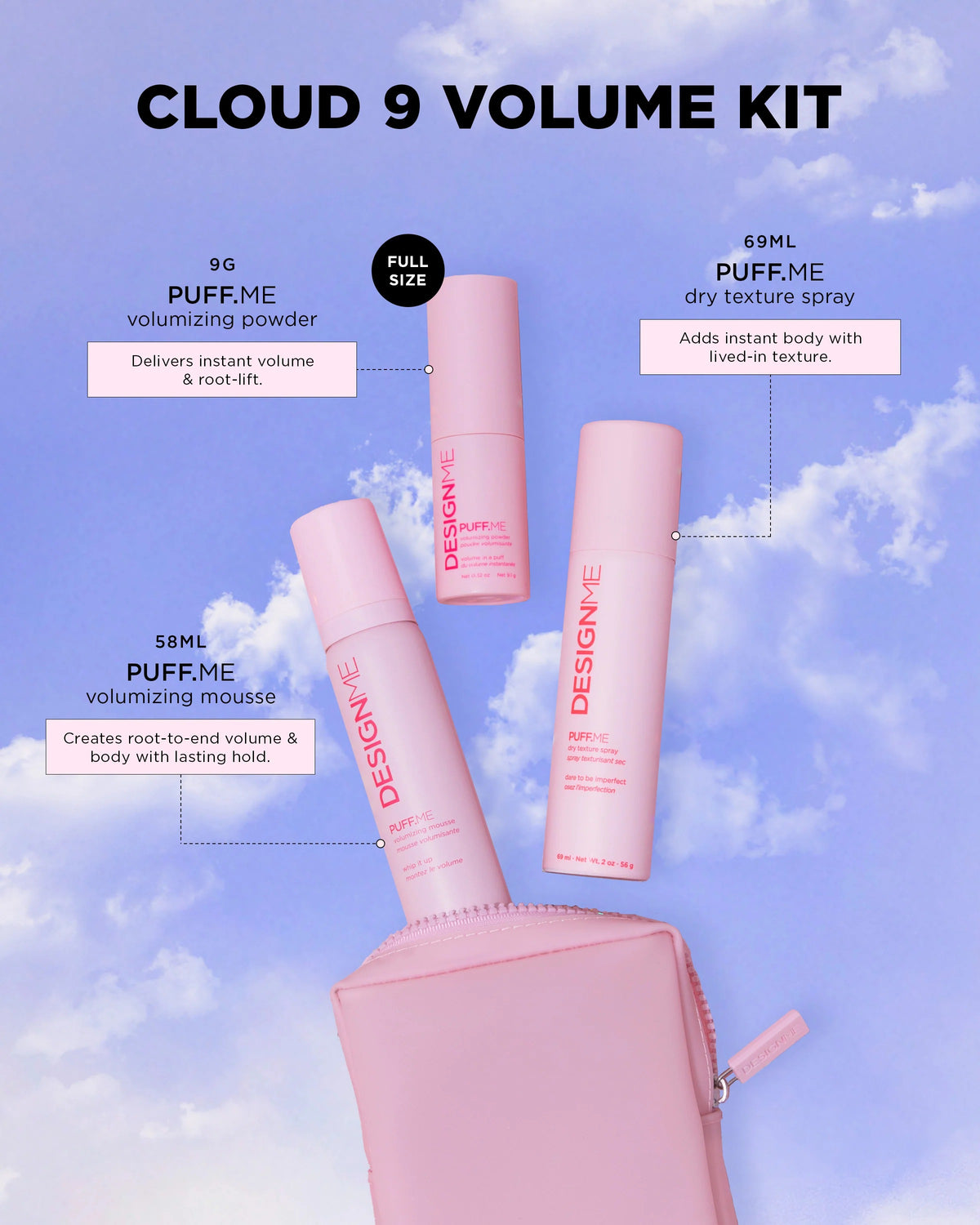 Cloud 9 Volume Styling Kit