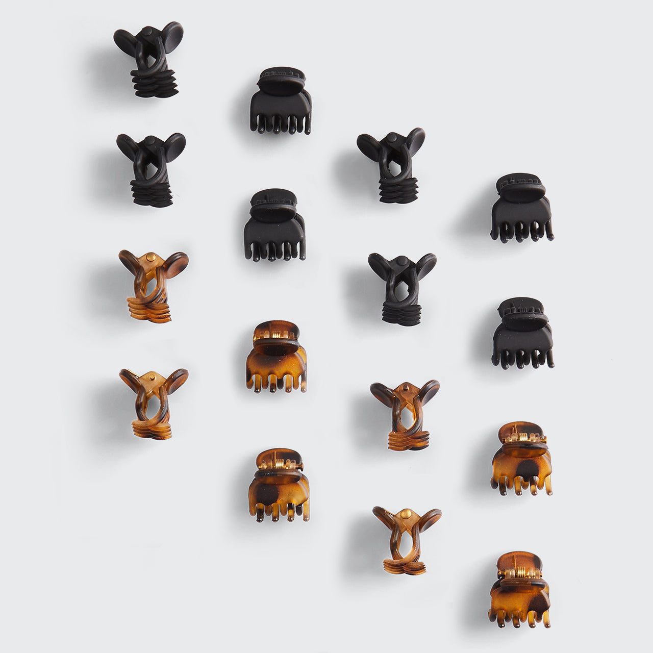 Mini Classic Claw Clips - Recycled Plastic (16 pc)
