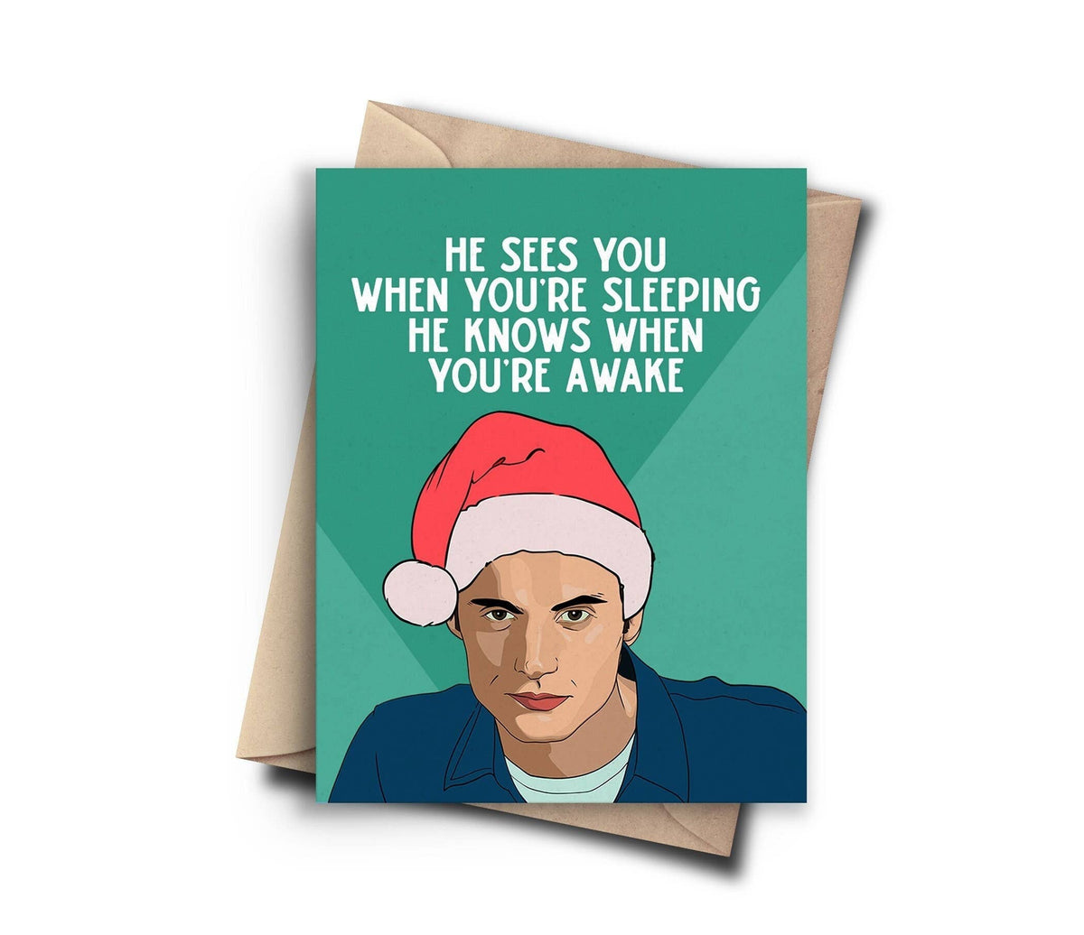 You Christmas Card - Funny Holiday Card