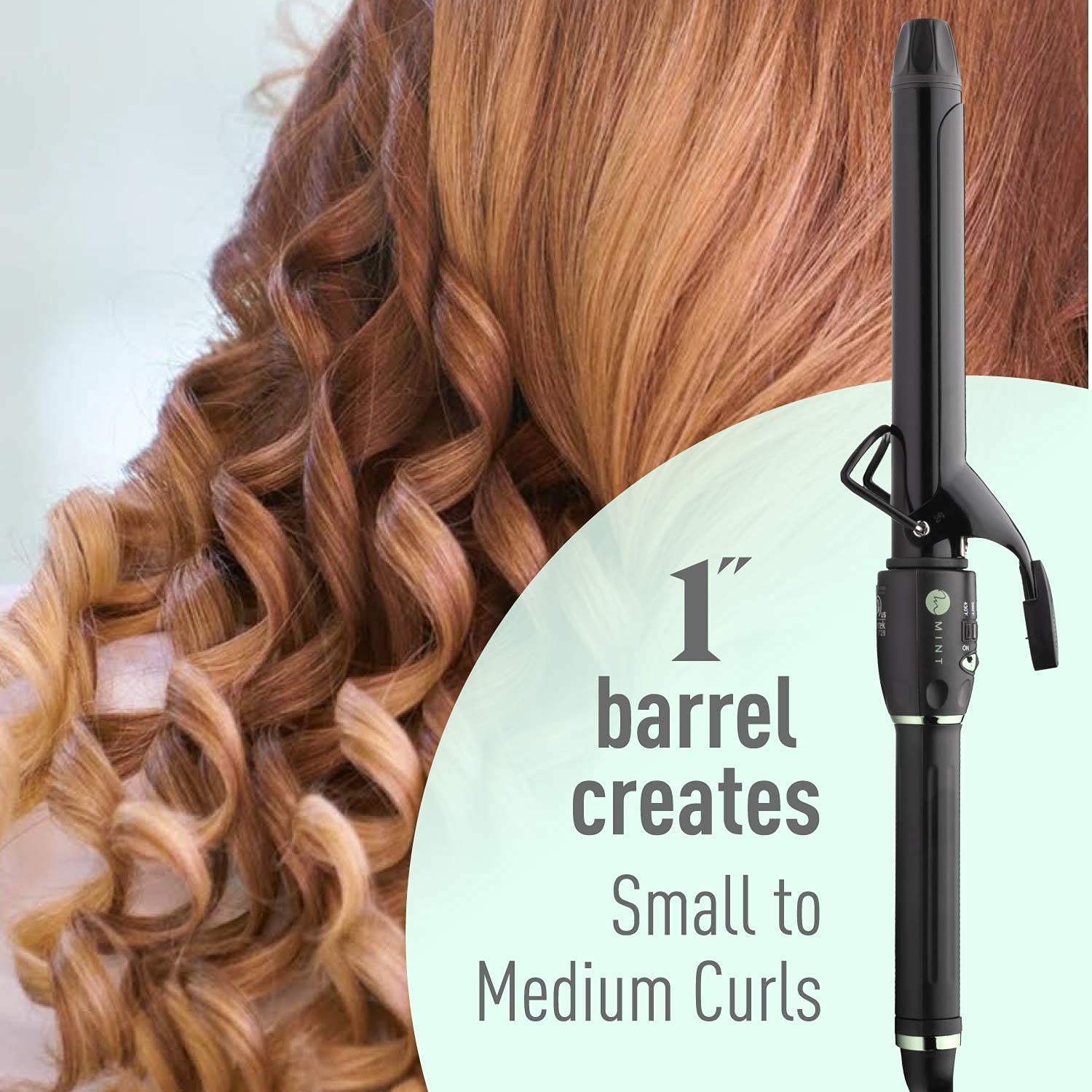 1" Xtra Long Barrel Curling Iron