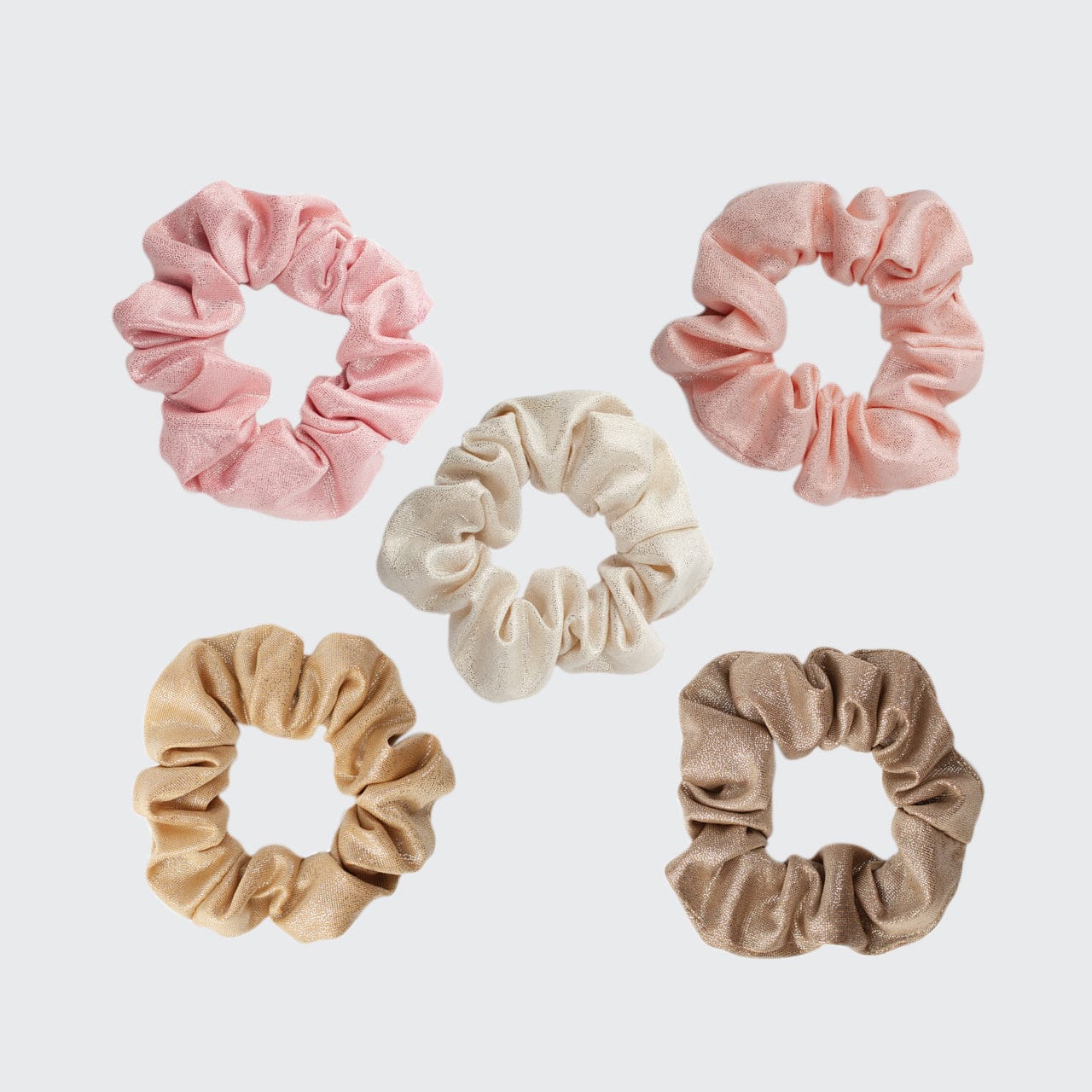 Metallic Sparkle Scrunchie